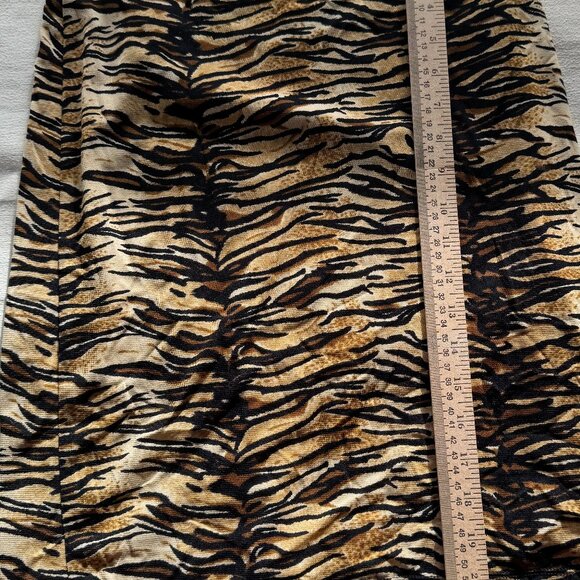 Guess Brand Tiger Print Skirt Size Small - Picture 3 of 7